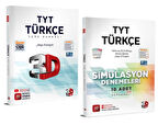 3D YAYINLARI TYT TÜRKÇE SORU BANKASI - TYT TÜRKÇE SİMÜLASYON DENEME