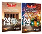 SINAV YAYINLARI LGS T.C. İnkilap tarihi ve Atatürkçülük + Din Kültürü ve Ahlak Bilgisi 24 Ayar Deneme (2 KİTAP)
