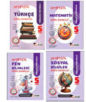 Kafa Dengi Yayınları 5. Optimax Türkçe + Matematik + Fen + Sosyal Soru Bankası