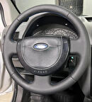 FORD FİESTA (2004) Uyumlu DİREKSİYON KILIFI (MAVİ İPLİ)