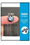 Bmw Logolu Anahtar Amblemi Logo 2 Adet 1.4 cm Damla Etiket