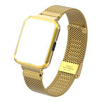 Gpack Xiaomi Redmi Watch 2 Lite Kordon Hasır Metal Çıtçıtlı KRD 66