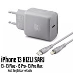  iPhone 13 Uyumlu Şarj Aleti HIZLI PD Şarj Cihazı Apple iPhone 13 Pro 13 Plus 13 Pro Max 25W HIZLI