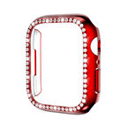 Smcase Apple Watch 40mm Uyumlu Taşlı Gard Koruma Kapak