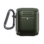 Gpack Apple Airpods Kılıf Sert Armor Karbon Görünüm A26