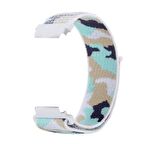 Gpack Samsung Galaxy Watch 5 Pro Kordon Cırtcırt Asker Desenli Kumaş Ayarlanabilir 