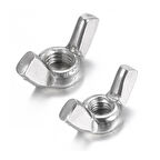 Çelik Kelebek Somun M8 - 100 Adet TdrTr