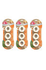 8in1 Delight Bones 3'lü Rings Tavuklu Köpek Ödülü x 3 Adet