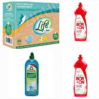 DOĞAL ORGANİK ve VEGAN BULAŞIK DETERJANI SETİ 9