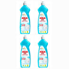 AQUABOR DOĞAL MİNERALLİ  ELDE  BULAŞIK  DETERJANI 4 ADET