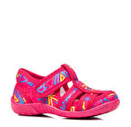 Günlük Unisex Çocuk Sandalet Esnek Kaymaz Taban Keten Cırtlı Yazlık Ev Okul Kreş Ayakkabı 143