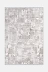 ANATOLIA HALI / FLORYA-Gri/Krem  - Özel Ölçü-Salon, Oturma Odası ve Koridor Halısı