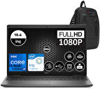 Dell Latitude 3540 Intel Core I7 1355U 16GB 2TB SSD Ubuntu 15.6" FHD Taşınabilir Bilgisayar N022L354015U08 + Zetta Çanta