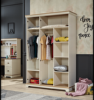 Bengi Dolap Urlu ARTE  3 kapı Model Beyaz Renk  şık ürün Kalite malzeme İtinalı paket ve kargo kutu sevk