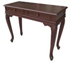 Dresuar 2 ÇEKMECE Rustik Model Aslan Ayak Ahşap Kayın Kaplama Natüre Parlak Ceviz El Yapım