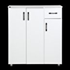 Ayakkabılık Beyaz Çok Amaç Model Parlak Beyaz Hard suntalem Demonte 5raf 1çekmece El Yapım