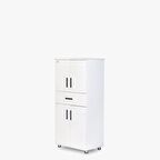 Dolap 14020 Çok Amaç Model Parlak BEYAZ Hard Parlak BEYAZ Suntalem 130 El Yapım