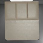 Başlık ALC SEDEF Model 90cm SUNİ DERİ Kumaş Modern Kapitone KREM Renk El Yapımı