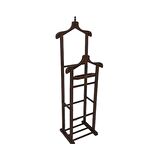 Dilsiz Uşak ST 17731 ÇİFT Tepe HAVLULUK MODEL  Ceviz Askılık Kayın Torna El Yapım