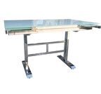 Bengi Masa TEMPER KIRILMAZ CAM LAZER YAPIŞTIRMA  Model Metal çelik Nikelaj ayak Kutuda sevk El Yapım