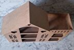 Hobi Adn Oyuncak Ev 3 Katlı Windows Penceri MODEL Ahşap MDF HAM El Yapım
