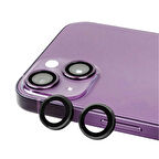 Smcase iPhone 14 Plus CL-07 Kamera Metal Koruyucu