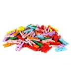 Mandal Karışık Renk 2.5 cm 200 adet