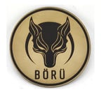 BÖRÜ Deri PEÇ - Arma - Askeri Patch
