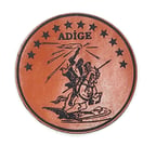 ADİGE - ÇERKES  Deri PEÇ- Arma - Patch
