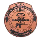 SAT (Su Altı Taarruz) Deri PEÇ- Arma - Patch