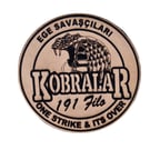 191 FİLO EGE SAVAŞÇILARI  Deri PEÇ - Arma - Askeri Patch