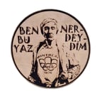 Ben Bu Yaz Nerdeydim Badi Ekrem Deri PEÇ - Arma - Askeri Patch