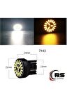 T20 Led (7443) Soket 19 Smd Led Beyaz