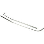 FORD TOURNEO COURİER UYUMLU CAM ÇITASI 2 PARÇA 2014-2017 PASLANMAZ KROM