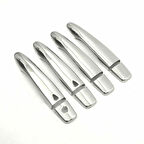 NİSSAN PULSAR UYUMLU KAPI KOLU SENSÖRLÜ 4 PARÇA 2014-2021 PASLANMAZ KROM