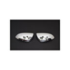 NİSSAN Qashqai FACELİFT UYUMLU AYNA KAPAĞI 2 PARÇA 2010-2014 ABS KROM