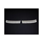 NİSSAN Qashqai UYUMLU BAGAJ İÇ EŞİĞİ 2 PARÇA 2017-2021 PASLANMAZ KROM