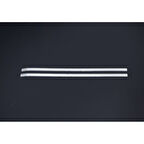 PEUGEOT PARTNER TEPEE UYUMLU SÜRGÜLÜ KAPI ÇITASI 2 PARÇA 2008-2018 PASLANMAZ KROM