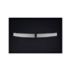 RENAULT CLİO 4 HB UYUMLU ARKA TAMPON EŞİĞİ 2 PARÇA 2012-2019 PASLANMAZ KROM