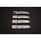 RENAULT TRAFİC UYUMLU KAPI KOLU 4 PARÇA 2001-2013 PASLANMAZ KROM