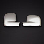 VW VOLKSWAGEN CADDY UYUMLU AYNA KAPAĞI 2 PARÇA 2003-2014 PASLANMAZ KROM