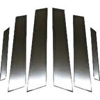 VW VOLKSWAGEN PASSAT B6 (3C) UYUMLU SEDAN DİREK NİKELAJI 6 PARÇA 2005-2012 PASLANMAZ KROM