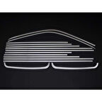 VW VOLKSWAGEN TRANSPORTER T5 UYUMLU UZUN ŞASİ CAM ÇERÇEVESİ 14 PARÇA 2003 VE SONRASI PASLANMAZ KROM