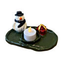 Kardan Adam Seramik Mumluk