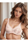Kadın Balenli Desteksiz Transparan Detaylı Sütyen LY.E01.IN09.LL.011