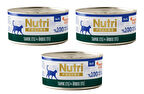 Nutri Feline Tavuk Etli ve Ördekli Pate Tahılsız Yetişkin Kedi Konservesi 70 Gr. X 3 Adet