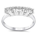 G Renk 0.65 Karat Pırlanta Beştaş Yüzük