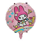 My Melody Kuromi Folyo Balon 45 cm