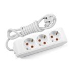 Viko Multi-Let 3 lü Kablolu Priz 3 Mt. Beyaz