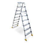 Sözbir 8+8 Gold Çift Çıkışlı Alüminyum Merdiven